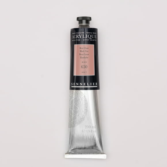 Sennelier Extra-Fine Artists' Acrylic Color, 200Ml Tube, Blush Tint S1