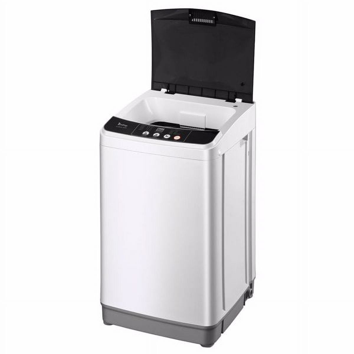  Jeanoko Automatic Washer, Portable Automatic Washing Machine  Plug in Type Folding 100‑240V for Clothing (US Plug) : Appliances