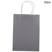 ZPSHYD Bolsa de Regalo de Papel Kraft, 25 Bolsas de Papel Kraft Multicolor, Bolsas de Fiesta, Bolsa de Regalo para Boda, Bolsa de Dulces con asa(Astilla)