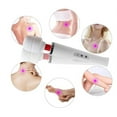 thumbnail image 6 of Powerful Personal Wand Massager, Happon Handheld Electric Back Massager with 10 Vibration Modes, Sports Recovery and Relieve Deep Tissue Muscle Pain for Neck Back Shoulders Legs (White), 6 of 6