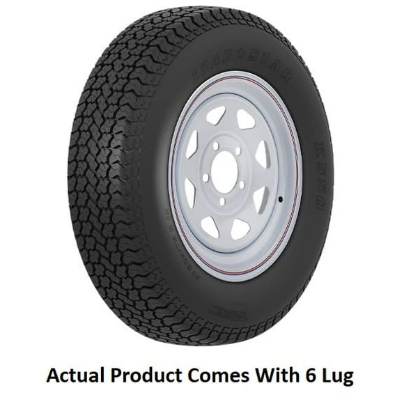 Americana Tire et Roue Pneu/jante Ensemble 3S879 Pneu/jante Ensemble; K558; Diamètre 15 Pouces x Largeur 6 Pouces; Motif de Boulon 6 x 139,7 Millimètre/6 x 5,50 Pouces; 8 Rayons