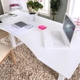 thumbnail image 4 of Hix Metal Adjustable Height Desk, Large, White, 4 of 5