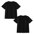 thumbnail image 4 of Couple Matching Cotton T-Shirt Set "Love You Love You More" Black Crewneck Tees Men-2XL, 4 of 5