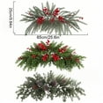 thumbnail image 3 of Clode Christmas Door Hanging Vine with Pinecones and Red Berries Christmas Wreath Christmas Window & Home Decoration Ornament Tropical Artificial Flowers, 3 of 9