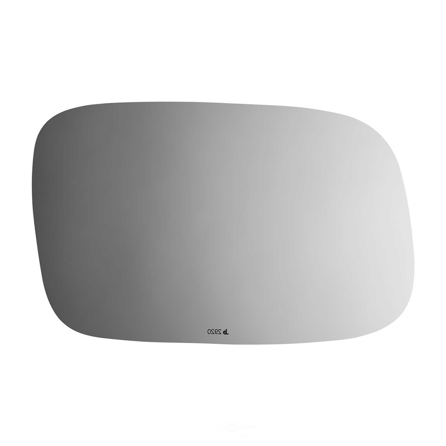 Burco Side View Mirror Replacement Glass - Clear Glass - 2920