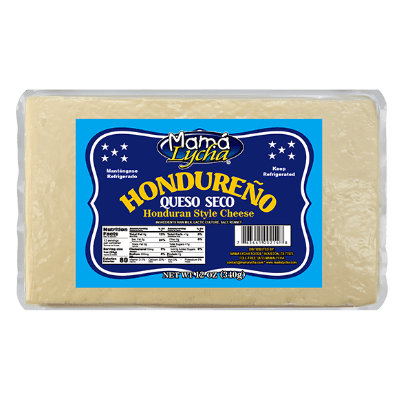 M. Lycha Queso Seco Hondureno 12/12 oz.