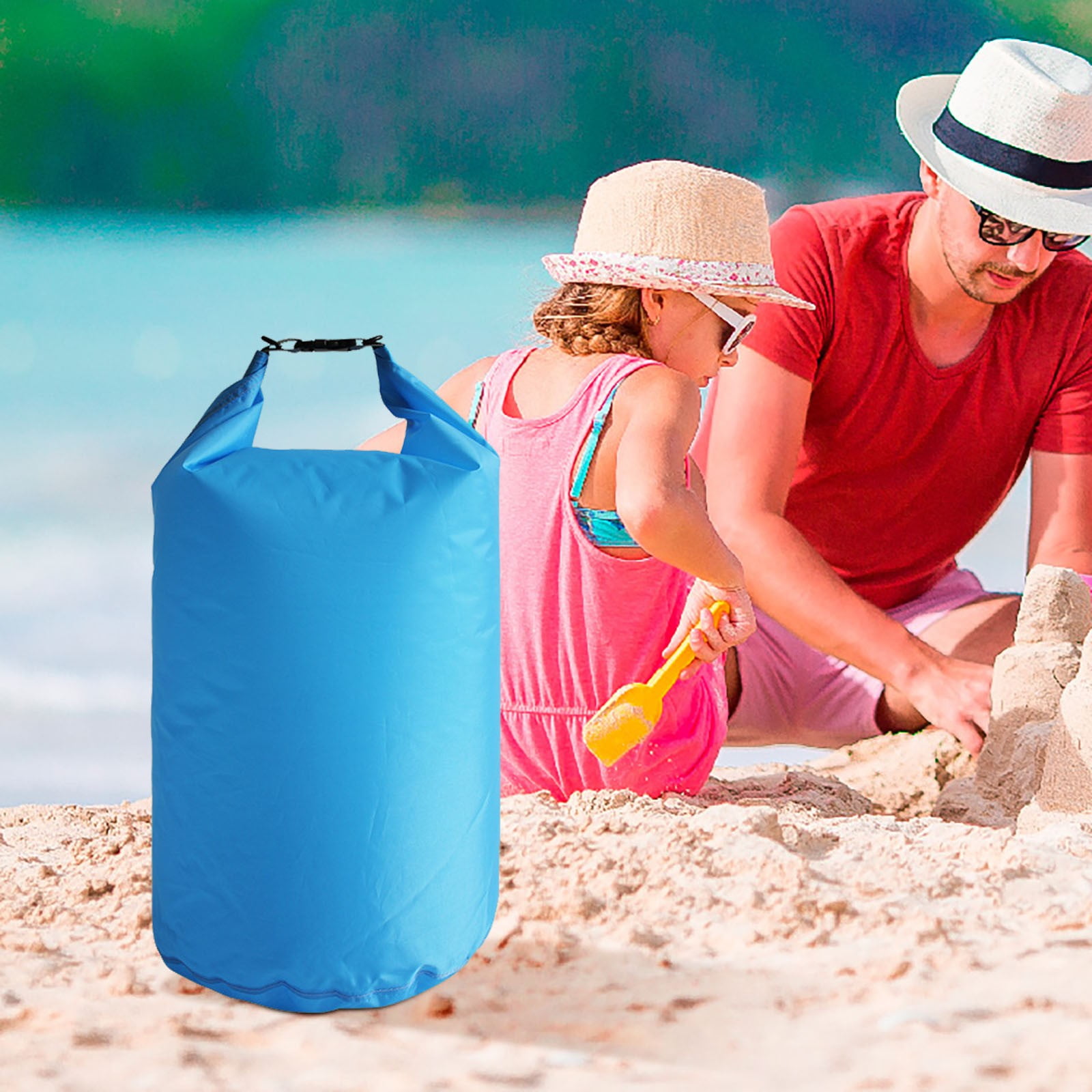 Waterproof Dry Bag 18.9 Inch, Lightweight Large Capacity Dry Storage for Canoe Kayaking Rafting Boating Hiking Camping Travel Fishing Sea Swimming Paddle Board