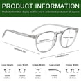 thumbnail image 3 of Gafas de bloqueo de luz azul Przene, paquete de 3 para mujeres y hombres, 3 of 6
