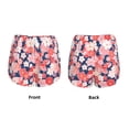 thumbnail image 5 of Lsque Japanese Cherry Blossoms Printed Women's Running Shorts with Liner Pockets,Elastic Quick Dry Workout Athletic Gym Yoga Shorts,Womens High Waist Shorts-Medium, 5 of 9