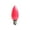 pink, variant on EZLS Green Opaque C9 LED Replacement Bulbs, Single Bulb