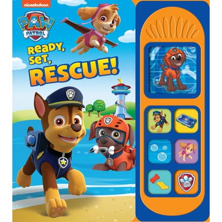 Pre-Owned Nickelodeon Paw Patrol: Ready, Set, Rescue! Sound Book [With Battery] (Board book) 1503731189 9781503731189