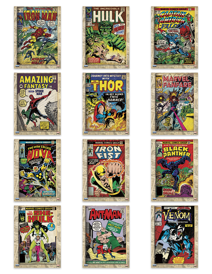 Trends International Poster Book Marvel Comics Poster Book 8.5" x 11