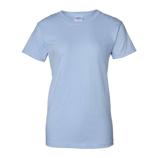 Gildan - Camiseta de mujer 100% algodón ultra algodón. 2000L 3XL Azul claro