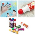 thumbnail image 4 of Marcadores de puntos perfecl lavables de 8 colores Daubers de pintura No a base de agua, 4 of 8
