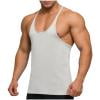 thumbnail image 2 of Yertdoel Tank Tops Men Solid Color Sleeveless T-shirts Breathable Wicking Outdoor Running Training Tank Top, 2 of 8