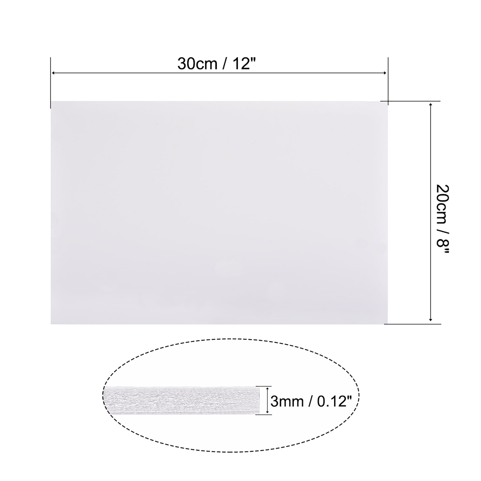 Details about   PVC Foam Board Sheet,3mmT x12"Wx16“L,Yellow,Double Sided,Expanded PVC Sheet 3pcs 