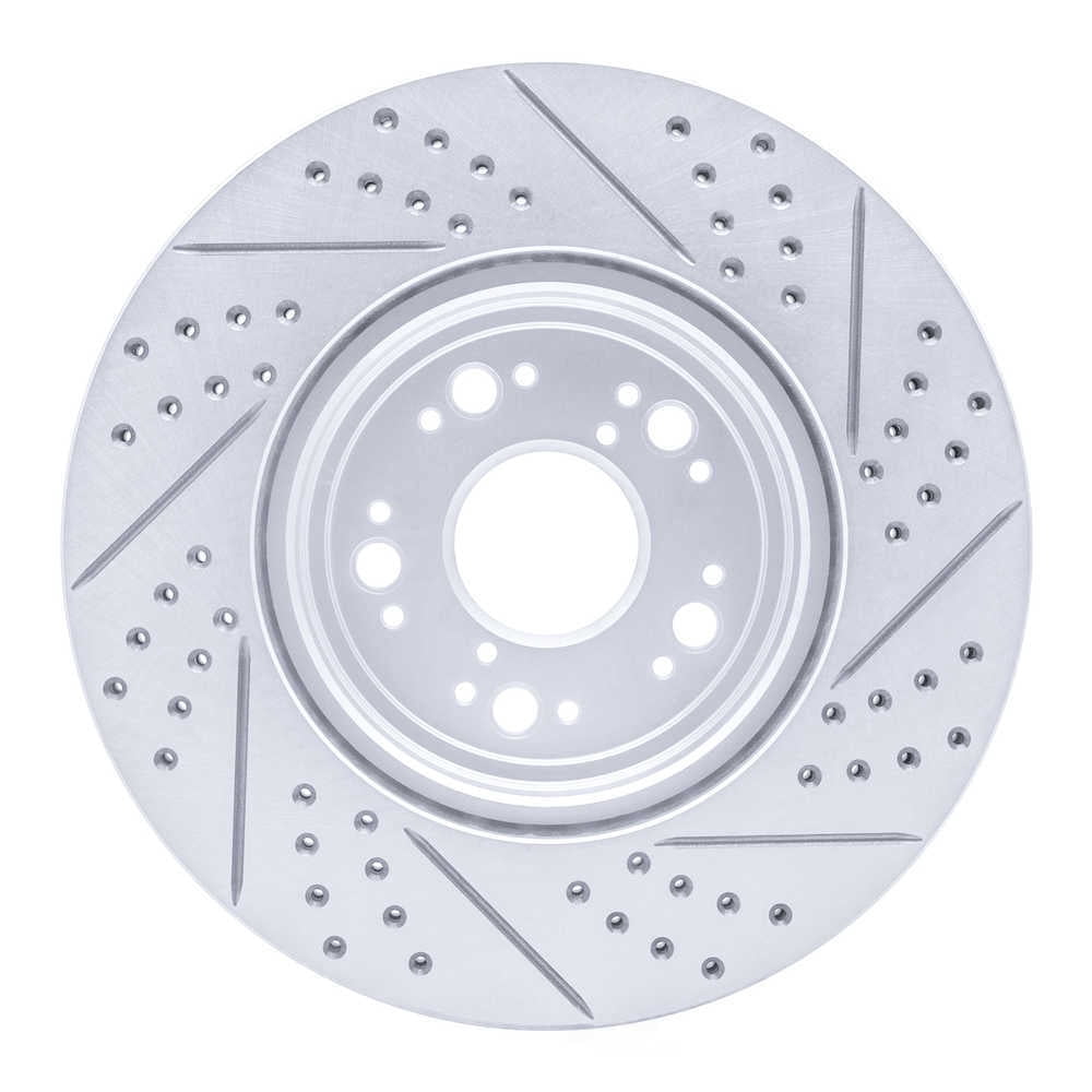 Dynamic Friction Company 830-75008L DFC Geoperformance Rotor - Drilled and Slotted