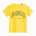 thumbnail image 4 of TOWED22 Toddler Girls T Shirts Graphic Short Sleeve Shirts 2-7 Years Cotton Baby Girl Cartoon Print Tees Clothes(Yellow,13-14 Y), 4 of 4