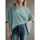 thumbnail image 2 of Camiseta Dokotoo Summer para mujer, talla grande, top corto, 2 of 6