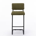 thumbnail image 5 of Pemberly Row Contemporary Bar Height Stool (Set of 2) in Olive, 5 of 7