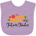 thumbnail image 3 of Inktastic Future Foodie Cute Vegetable Boys or Girls Baby Bib, 3 of 4