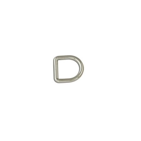 Leather Mail Plate - Tandy Leather Decorative Solid D-Rings 1/2