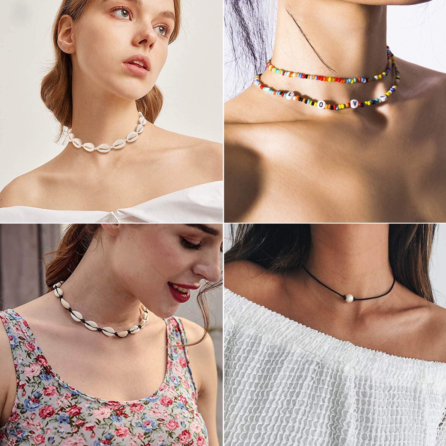 EAYY Chocker Necklaces for Women, 12pcs 