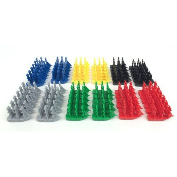 Napoleonic Miniature Navy Sailing Ships Plastic Sailboat Figurines