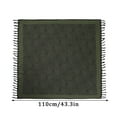 thumbnail image 3 of Hontri Heardband in Sale, Scarf Keffiyeh Hatta Wide Tassel Shemagh Keffiyeh Arabian Houndstooth Cotton Unisex Scarf 1 Headscarf Black, 3 of 5