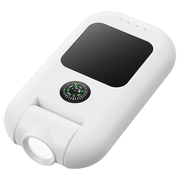 Lámpara de emergencia Linterna de bolsillo súper brillante para acampar al aire libre (Blanco)