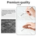 thumbnail image 2 of destyer Wallpaper 3D Brick Wall Sticker Foam TV Background Decal Self Adhesive Peel Sticker, 1pc, Type 8, 2 of 6