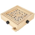 thumbnail image 4 of Wooden Maze Puzzle Game, Exquisite Wooden Educational Useful Funny Wooden Labyrinth Board Game, For Parent-Child Children Educational Toy Gifts Party Game, 4 of 8