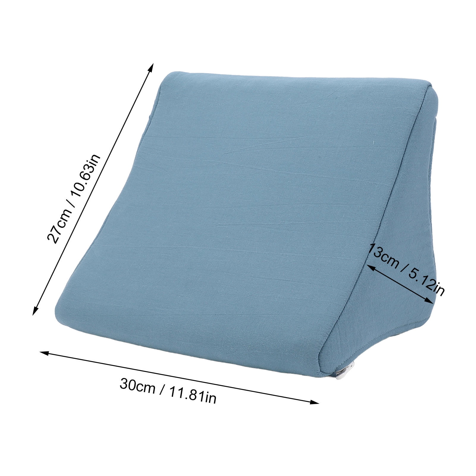 LAZIOEGR Triangular Bedside Wedge Cushion – Anti‑Pressure, Breathable Leg & Ankle Support Pillow for Bedridden Patients
