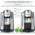 thumbnail image 2 of Mixpresso Dual Coffee Maker Single Serve Coffee Brewer, Ground and K Cup, 2 of 6
