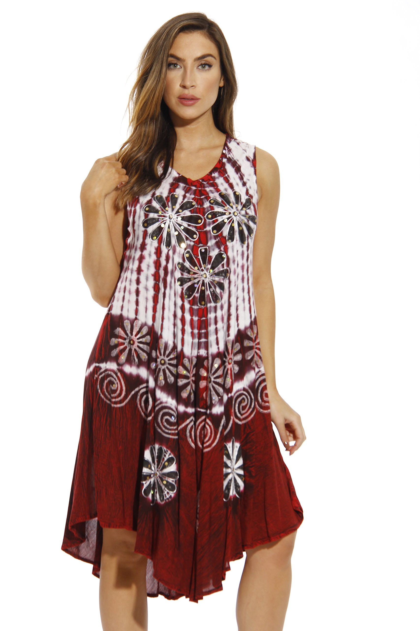 walmart burgundy dress