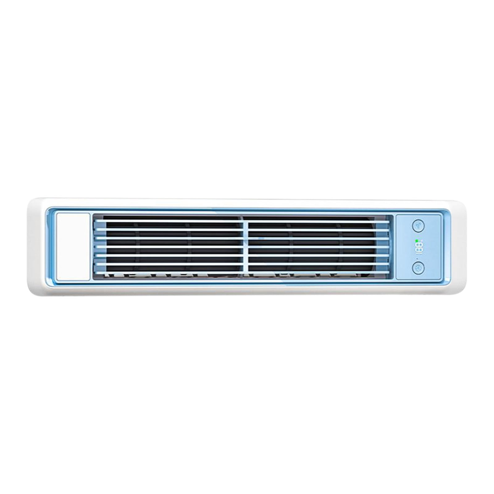 Snmubt Wall Mounted Bladeless Tower Fan, 3600mAh, Remote Control, Quiet, for Bedroom, Dorm, Office, Kitchen, Portable Air Circulator, Great for Summer, Back to School