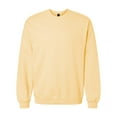 thumbnail image 3 of Gildan SF000 Softstyle Crewneck Sweatshirt-Yellow Haze-L, 3 of 7