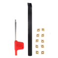 thumbnail image 4 of Portaherramientas Sailing de torneado S10KSCLCR06 con inserciones y llave CCMT060204HM YBC251, 4 of 10
