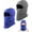 Gray+Blue, variant on Balaclava Face Mask for Kid Warm Fleece Windproof Ski Mask for Boy and Girl,Black 2 Pack