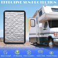 thumbnail image 4 of Couverture d'Ombre pour Puits de Lumière RV 16.5 Pouces x 25 Pouces et Stores Occultants et de Protection Pliables Premium pour Fenêtres RVs Camping-Cars Remorques, 4 of 7