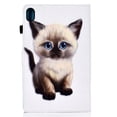 thumbnail image 4 of Case for ipad 10th Generation 10.9 inch 2022, TECH CIRCLE PU Leather Flip Multi-Angle Stand Wallet Smart Case with Auto Sleep/Wake Protective Cover for Apple 10.9" iPad 10th Gen 2022, Cat, 4 of 8