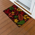 thumbnail image 2 of Ninamar Door Mat Autumn Leaves - Natural Coir - 29.5 x 17.5 inch, 2 of 6