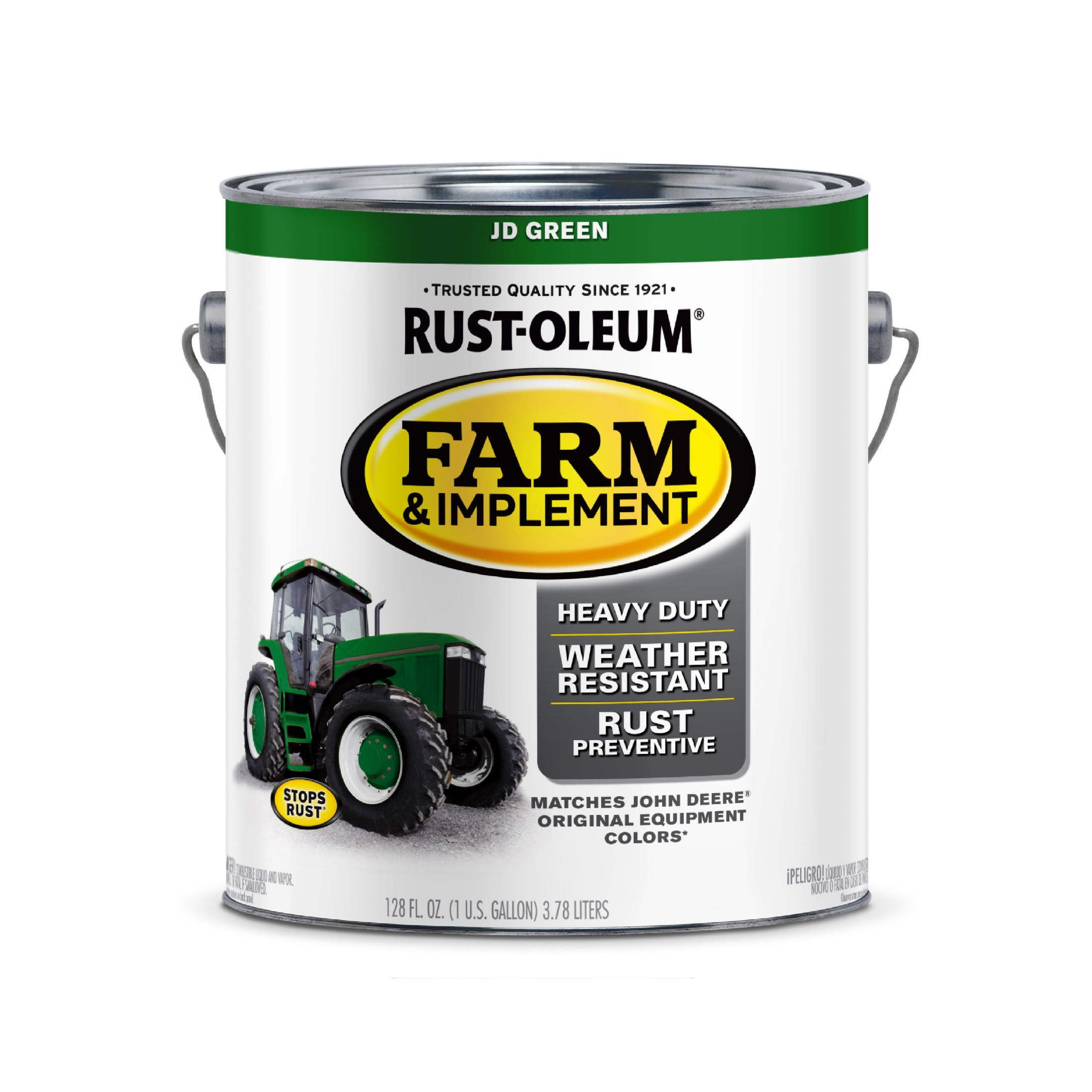 2 Pack, JD Green, Rust-Oleum Specialty Gloss Farm and Implement Paint-280170, 1 gal