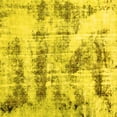 thumbnail image 1 of Ahgly Company Machine Washable Indoor Square Abstract Yellow Modern Area Rugs, 5' Square, 1 of 4