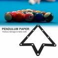 thumbnail image 1 of Pool Table Rack,HURRISE 6Pcs/Set 9 & 10 Balls Billiard Rack Ball Holder Positioning Billiard Table Pool Cue Accessory, 1 of 8
