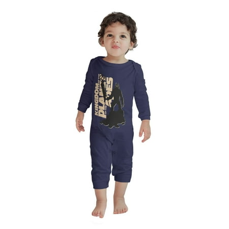 

Kingdom Of The Planet Of The Apes Baby Crawler Boy Girl Rompers Bodysuit Long Sleeve Jumpsuit Playsuit One Piece Outfit Clothes