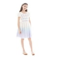 thumbnail image 5 of Frozen 2 Girls Elsa Cosplay Dress with Puff Sleeves, Sizes 4-12, 5 of 9