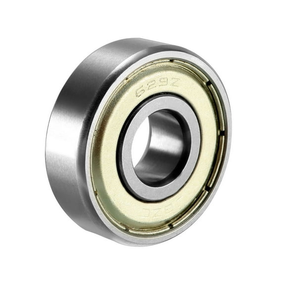 Unique Bargains Deep Groove Ball Bearing 629Z Single Shield, 9mm x 26mm x 8mm Chrome Steel