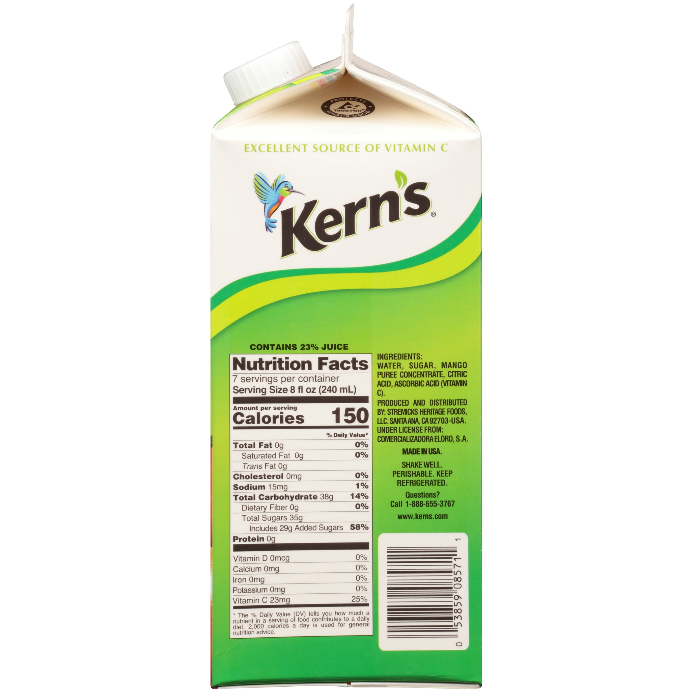 Kern's Mango Nectar 59 OZ