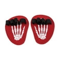 thumbnail image 3 of Vsenkes Weight Gloves Anti Slip Workout Gloves for Fitness Deadlift Exercise Red, 3 of 9